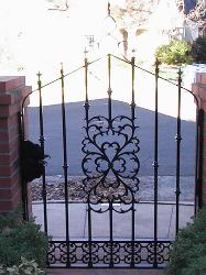 Ornamenal Iron Gate