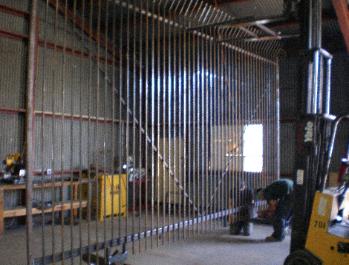 12' tall x 20' wide Iron Security Gate